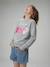 Rolling Stones girl's sweatshirt marl grey 