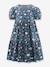 Heart print dress Happy Girls for girl slate blue 
