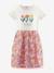 Happy Girls dress with crochet flowers for girl multicoloured 