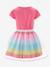 Dress with rainbow tulle skirt by Happy Girls for girl rose 