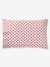 Duvet cover and pillowcase set printed pink 