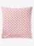 Duvet cover and pillowcase set printed pink 