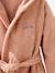 Customisable deer dressing gown for children terracotta 