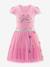 Dress with flowers and tulle skirt Happy Girls for girl sweet pink 