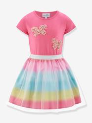 Dress with rainbow tulle skirt by Happy Girls for girl