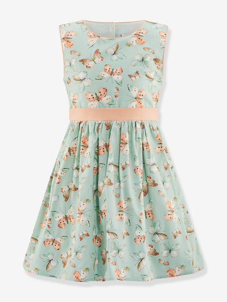 Happy Girls butterfly party dress for girl pastel green 