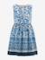 Happy Girls paisley floral party dress for girl blue 