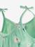 Pinafore dress with flowers Happy Girls for girl pastel green 