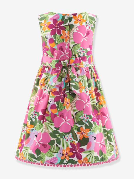 Tropical floral dress by Happy Girls for girl multicoloured 
