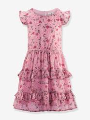 -Frilled dress with millefleurs print by Happy Girls for girl