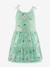 Pinafore dress with flowers Happy Girls for girl pastel green 