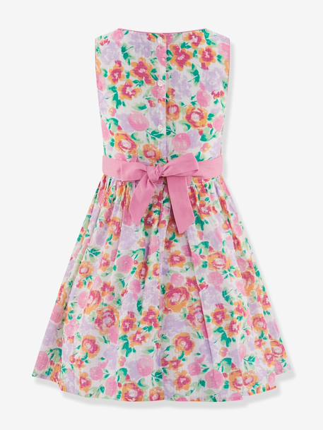 Party dress with floral print by Happy Girls for girl multicoloured 