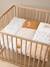 Patchwork cotton floor mattress beige 