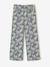 Floral Print Trousers green+vanilla 