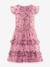 Frilled dress with millefleurs print by Happy Girls for girl rosy 