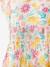 Floral dress with ruffle sleeves by Happy Girls for girl multicoloured 