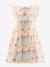 Floral dress with ruffle sleeves by Happy Girls for girl multicoloured 
