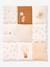 Patchwork cotton floor mattress beige 