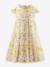 Tiered floral dress Happy Girls for girl yellow 
