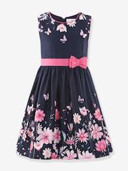 -Festive floral dress with bows by Happy Girls for girl