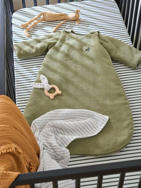 Baby Sleep Bag in Polar Fleece, Alaska Basics BLUE MEDIUM SOLID+Green+Grey+khaki+mustard+Pink 