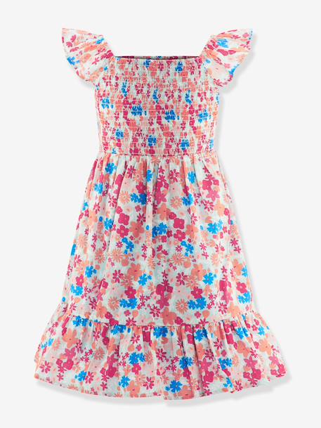 Smocked strappy dress Happy Girls for girl multicoloured 