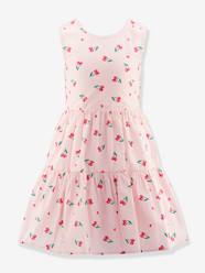 -Dress with ruffle skirt and cherries by Happy Girls for girl