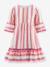 Boho dress with ruffled hem by Happy Girls for girl multicoloured 