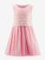 Sleeveless dress with broderie anglaise Happy Girls for girl rosy 