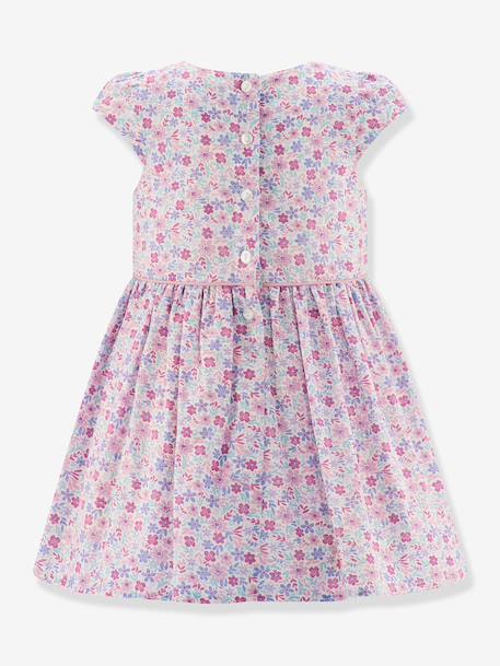 Party dress with small flowers by Happy Girls for girl pastel pink 