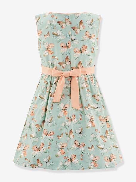 Happy Girls butterfly party dress for girl pastel green 