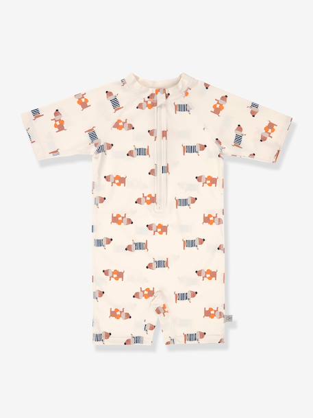 Short-sleeved playsuit multicoloured 
