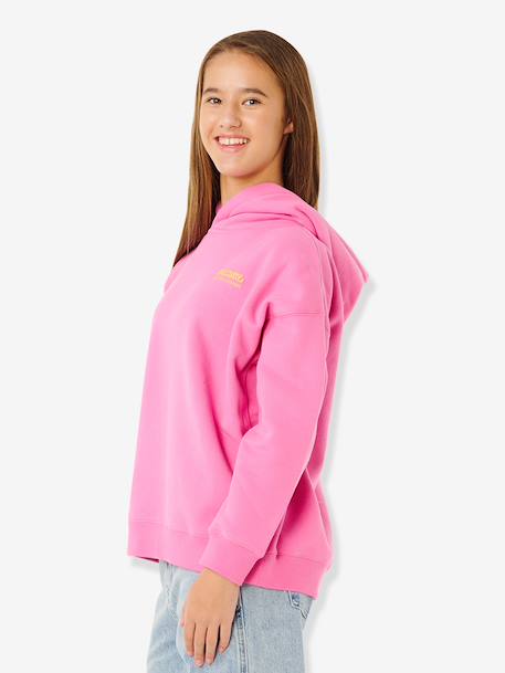 Girl's hooded sweatshirt rose 
