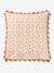 Duvet cover and pillowcase set printed pink 