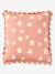 Duvet cover and pillowcase set printed pink 