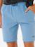 Boys' swim shorts grey blue 