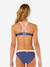 Girls' Surf Revival two-piece swimsuit navy blue 