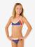 Girls' Surf Revival two-piece swimsuit navy blue 