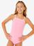 Girl's swimsuit rose 
