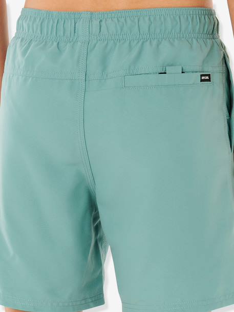 Boy's swimsuit green+red 