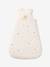 Baby sleeping bag in waffle knit jersey ecru 