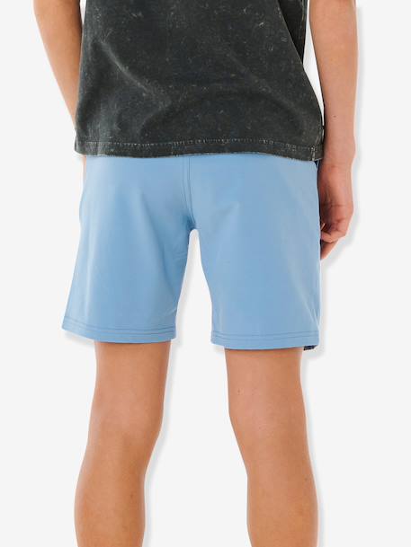 Boys' swim shorts grey blue 