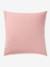 Plain duvet cover set and pillowcase old rose+sage green 