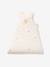 Baby sleeping bag in waffle knit jersey ecru 