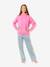 Girl's hooded sweatshirt rose 