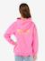 Girl's hooded sweatshirt rose 