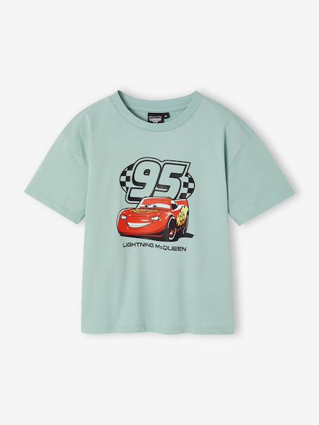 T-shirt with short sleeves Cars grey blue 