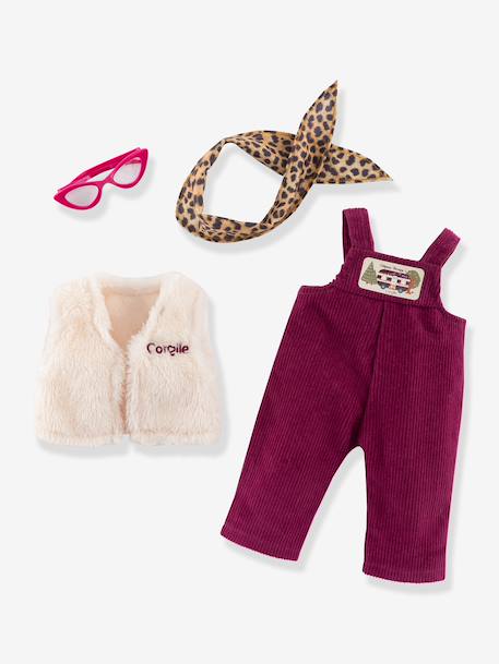 Chic explorer baby doll set bordeaux red 