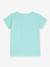T-shirt with sequin rainbow DANAMADE for girl crystal blue+rosy 