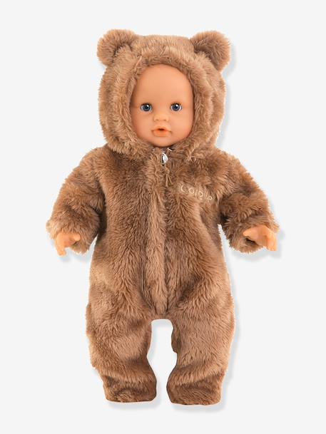 Bear pilot doll clothes brown 